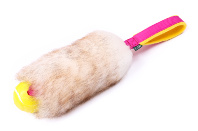 STJERNA HANDY - piłka Planet Dog Tenis z owcą i rączką 