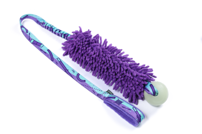 Mop Glow M Long Amo - piłka Chuckit! Glow M z mopem na długiej taśmie z amortyzatorem